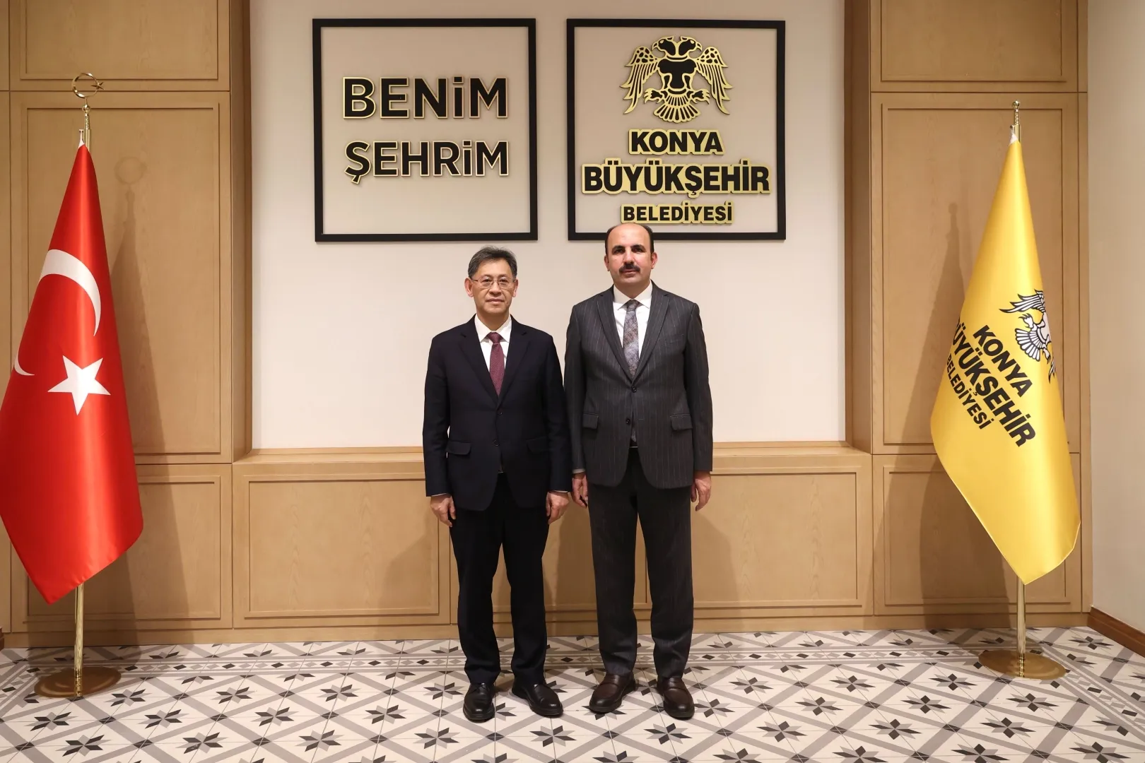 Şiyan Belediye Başkanı Niuping’ten Konya’ya ziyaret